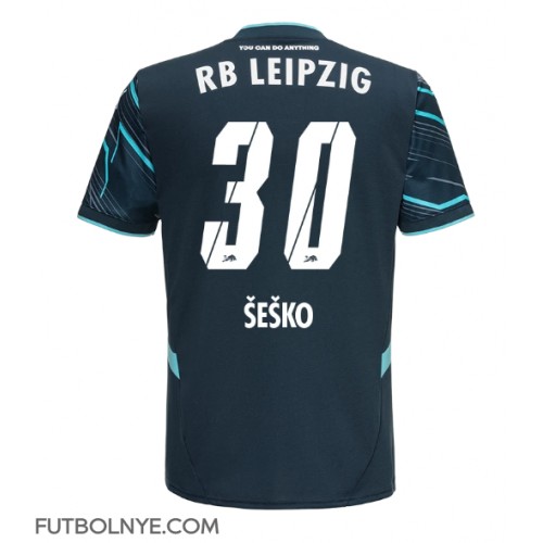 Camiseta RB Leipzig Benjamin Sesko #30 Tercera Equipación 2024-25 manga corta